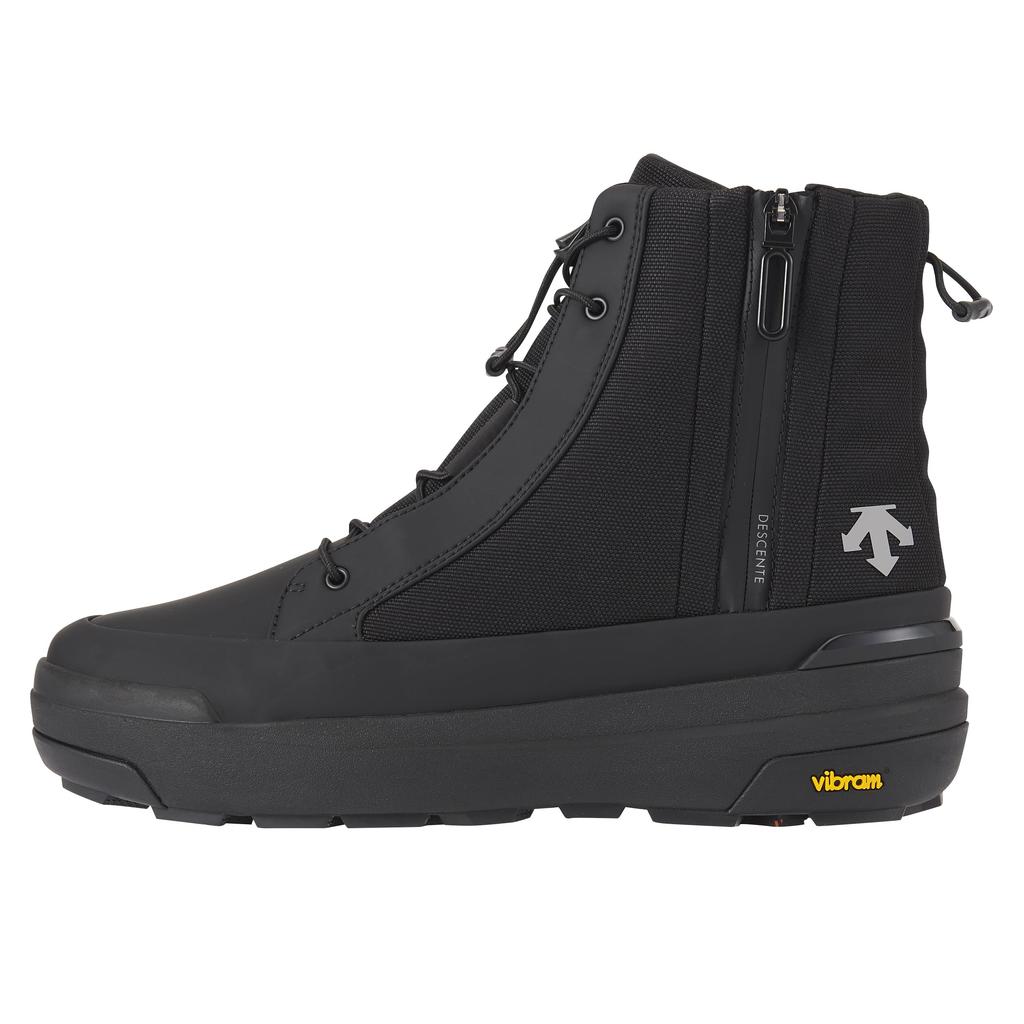 Descente DTRACE Snø Vinter Kald Vanntett Vibram Arctic Grip Borrelås Ortholite Svarte Støvler, Støvler, Vær, Design, AT, HeatNavi, Varm, Innersåle,