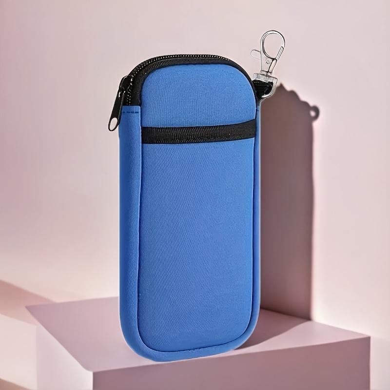 

Mobile Phone Bag Small Cloth Bag Power Bank Small Bag Storage Bag Mobile Hard Drive Dust-proof Bag Portable Zipper Mobile Phone Bag синій