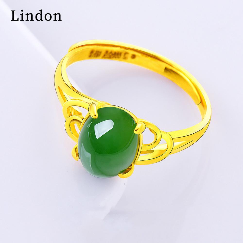 Lindon Klasyczny Stop Miedzi Cyrkon Pierścionek Damskie Biżuteria Ślubna Obietnica Party Prezent