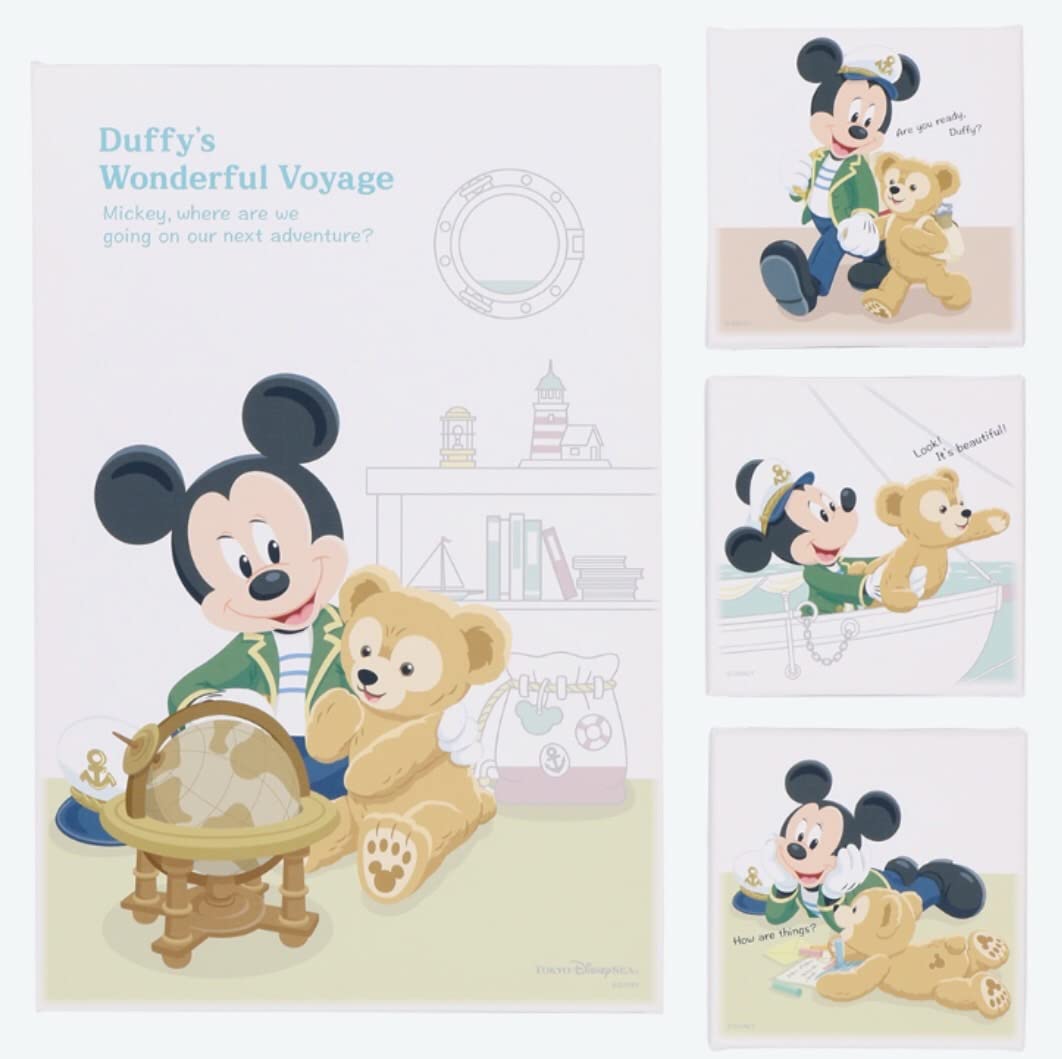 

Микки Даффи Арт-панель Чудесное Путешествие DisneySea Диснеевский Мерч Сувенир и «Даффи 2022» [Эксклюзив Токио]