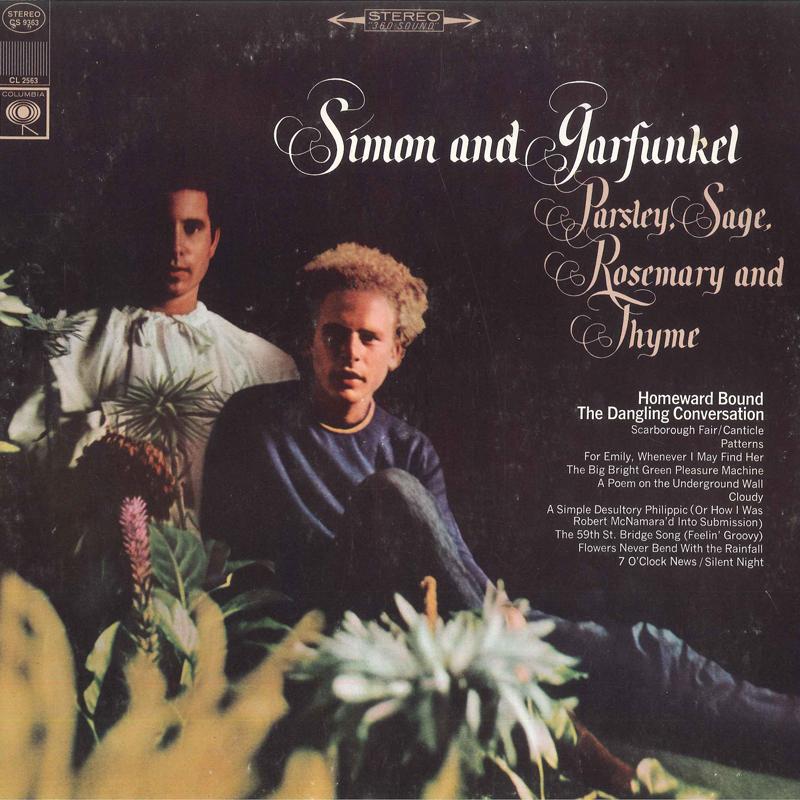 LP Record SIMON & GARFUNKEL - Parsley, Sage, Rosemary And Thyme CS9363 CBS SONY 1972 US Pop