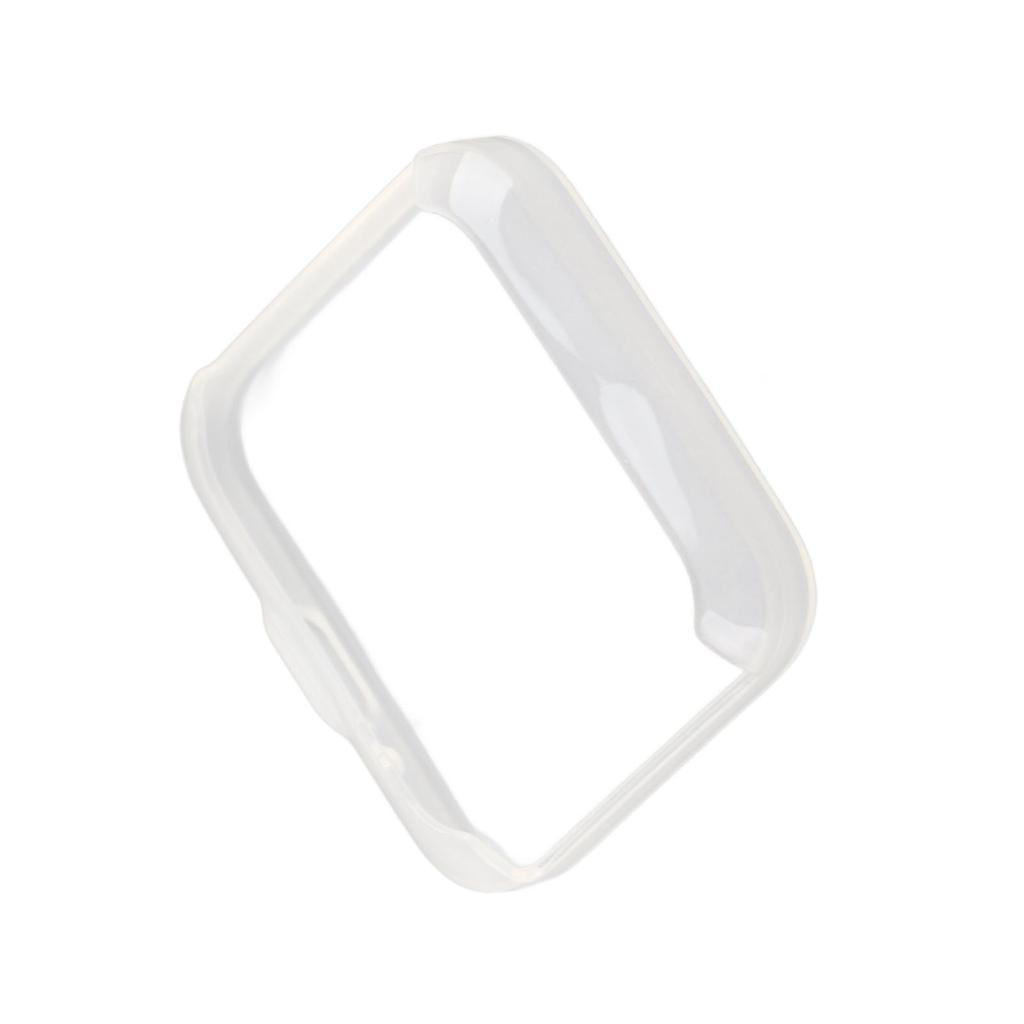 Smartwatch Screen Protetor Fully Covered Protective Case Cover for Xiaomi Redmi Watch 2 Lite Transparent White