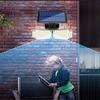 Double-head Solar Light 100led Outdoor Waterproof Wall-mounted Sensor  Floodlight