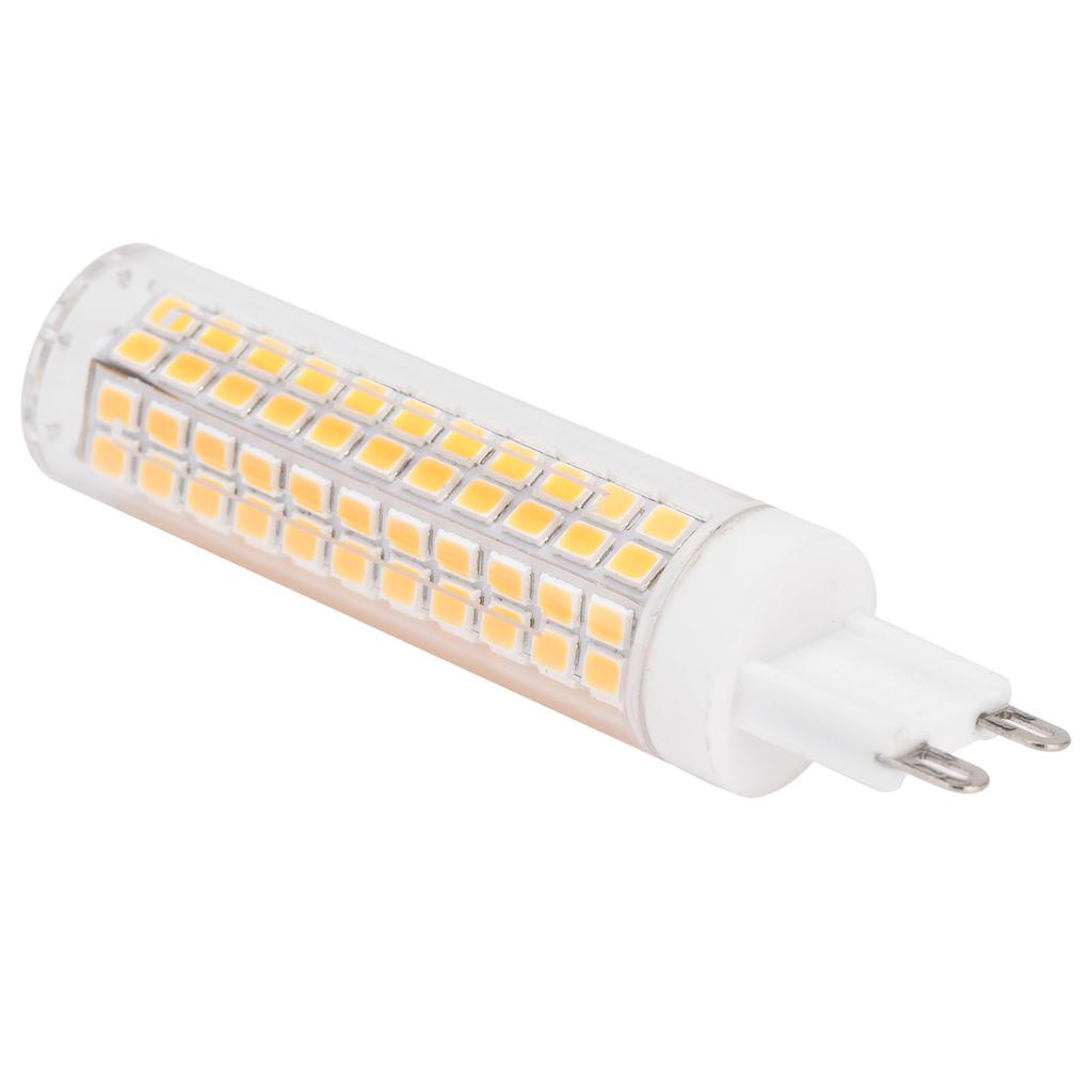 G9 136LED Bulb 15W 1200LM Dimmable Ceramics BiPin Corn Bulb for Home Indoor Lighting(110V Warm