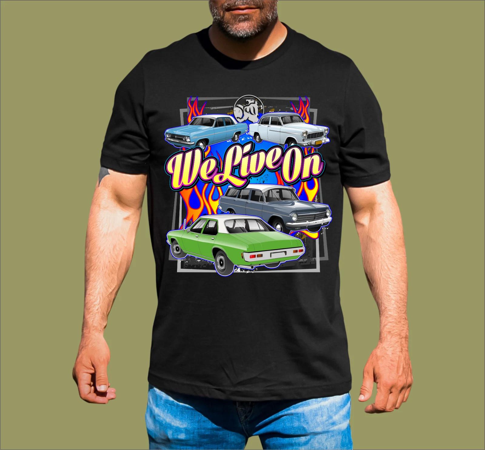 WE LIVE ON T-SHIRT M