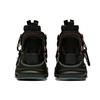 Anta Allgemeine Serie Stoßdämpfende Rutschfeste Verschleißfeste Wasserdichte High-Top Sportliche Freizeitschuhe Herren Sneakers Schwarz 11948086S-1