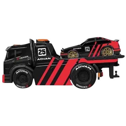 

Maisto 1/64 JDM Flatbed / 1983 Toyota Sprinter Trueno (AE86) Black/Red Finished Model