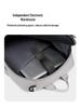 Versatile Water-Resistant Leather Travel Backpack with Large Capacity and Laptop Compartment