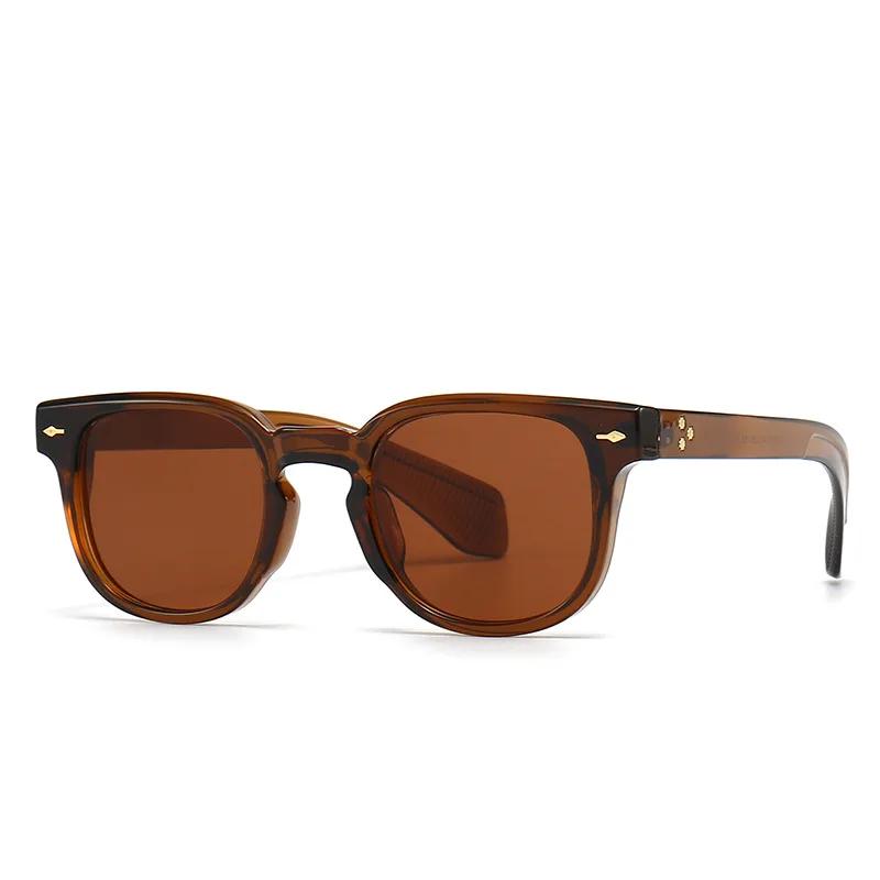 SHAUNA Retro Nagler Dame Square Solbriller Gradient Trending Men Shades UV400