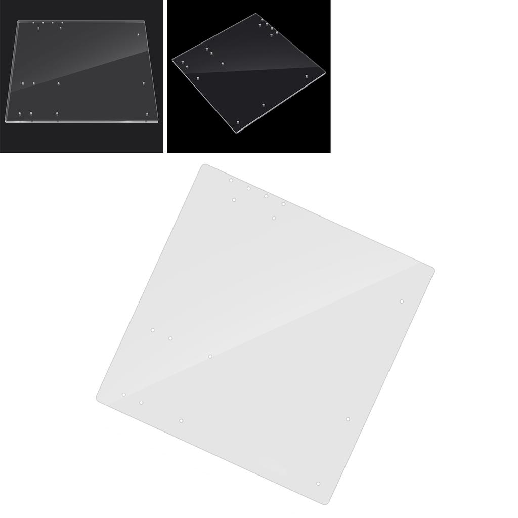 Open Frame Transparent Acrylic Overlock Computer Case DIY Base Stand For M ATX Motherboard