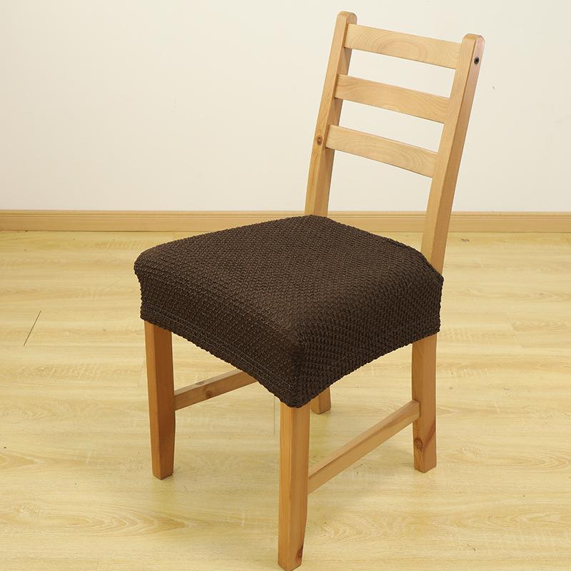 

Бытовой Универсальный Чехол для Сиденья Стула Чехол для Стула Набор Подушек для Стула Чехол для Обеденного Стула Чехол для Табурета Эластичный Универсальный Скандинавский Чехол для Подушки 38-45 * 38-45CM (first generation) темно-коричневого
