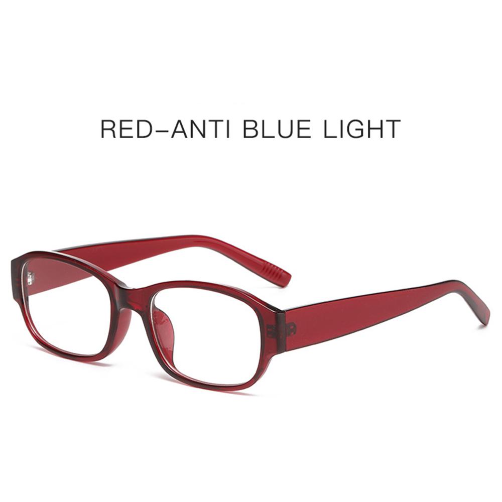 Rectangle Sunglasses Lightweight Flat Light Glasses Anti-Blue Light Glasses Vintage Blue Light Blocking Glasses For Office