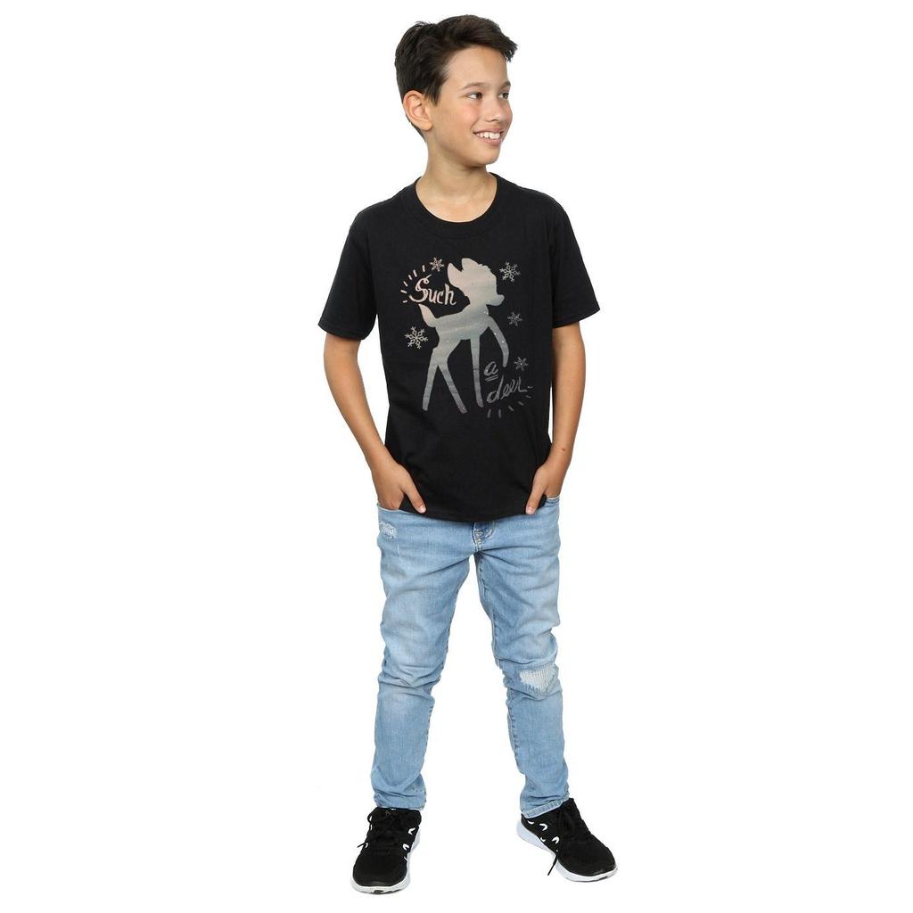 Disney Boys Bambi Winter Deer T-Shirt