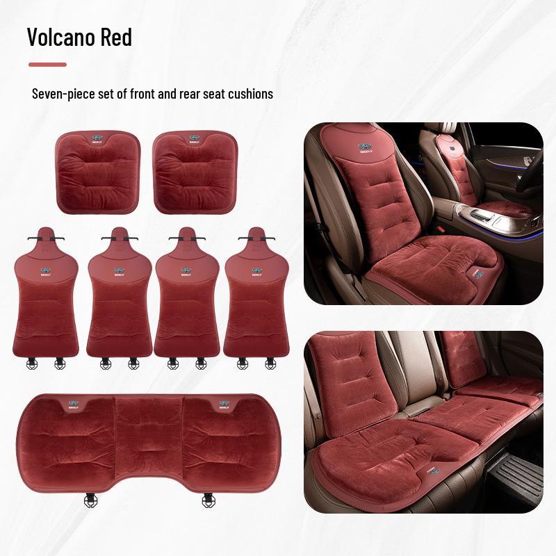 Geely Car Seat Cushions: Winter Flannel for Boyue, Xingrui, Emgrand, Xingyue, Vision X6, Galaxy L7