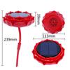 Lotus 24-Hour Solar Outdoor Speaker: Rainproof, Lightning-Protected, Sun & Frost Resistant, High Volume Playback