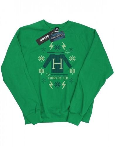 Harry Potter Womens/Ladies Christmas Knit Sweatshirt