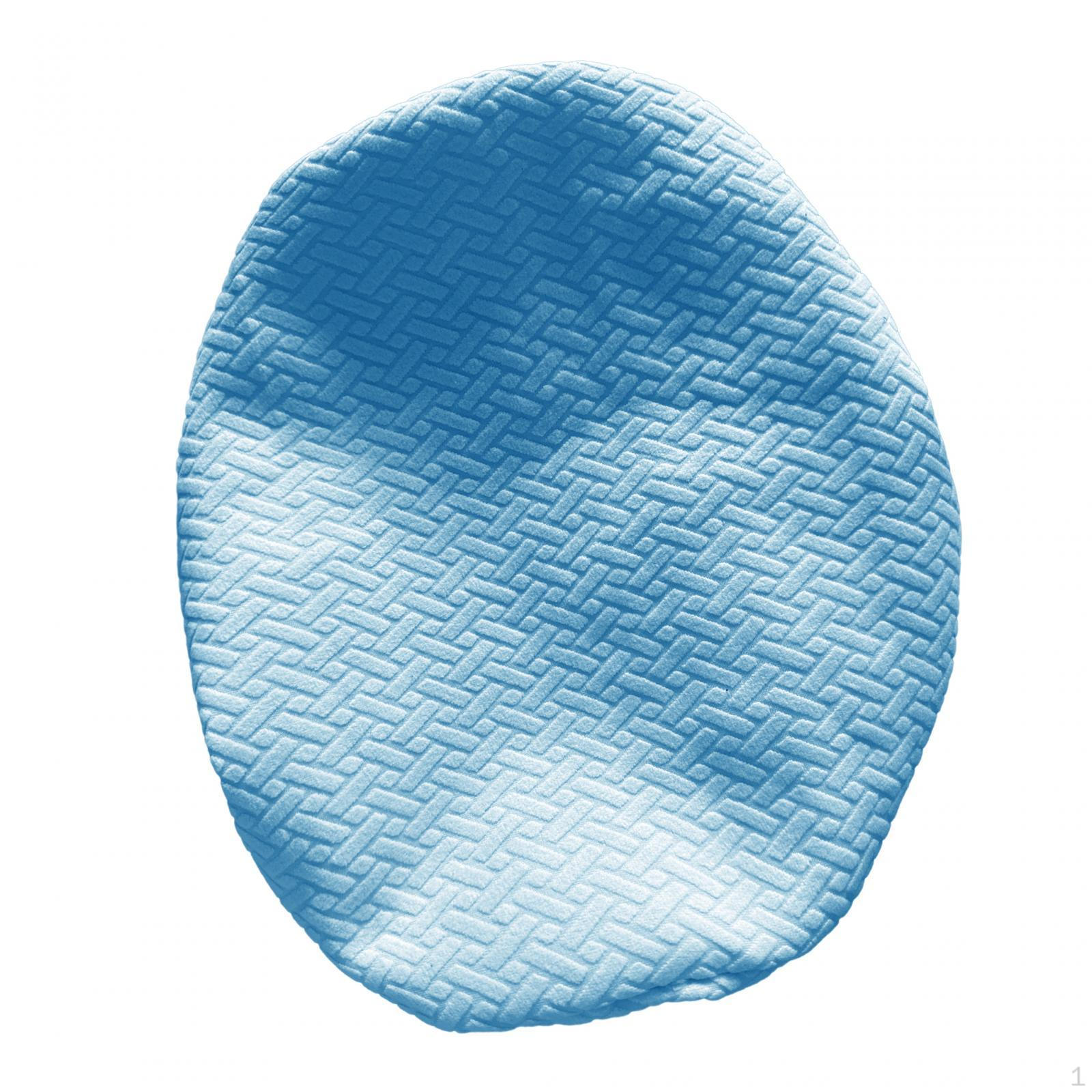 

Чехол для сиденья обеденного стула Защитный нескользящий портативный декоративный чехол синий