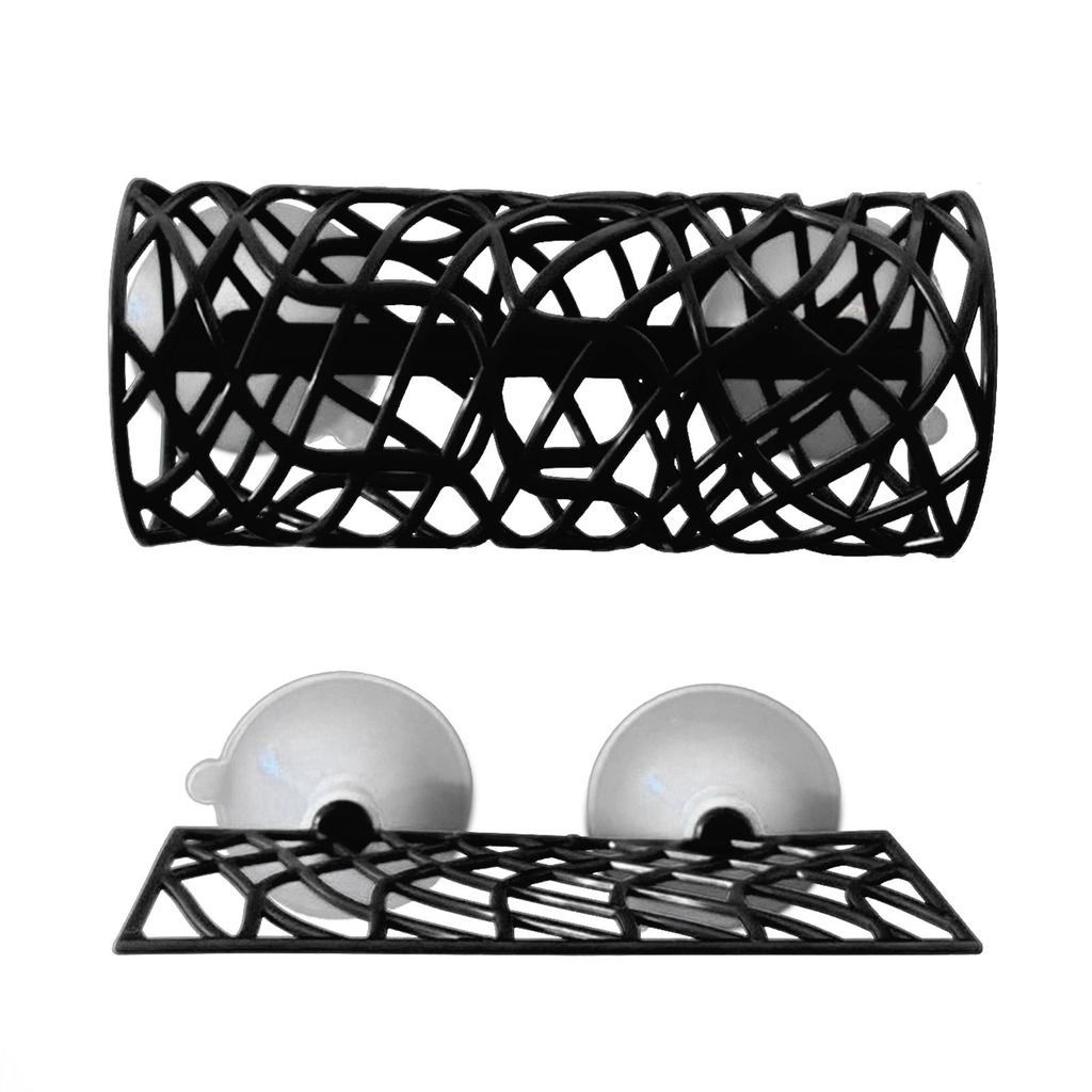 Acrylic Betta Fish Tube Hideouts Resting Tunnel Natural Habitat Hollowed Spawning Grounds Suction Cup Fish Resting Bed