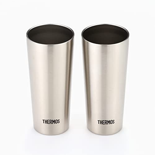 Thermos Vacuum Insulated Tumbler 400ml Stainless Steel Set of 2 JDI-400P S