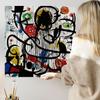 Abstract Canvas Painting Joan Miro
