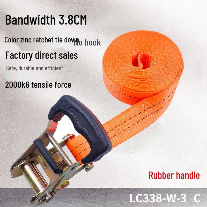 Polyester Ratchet Strap for Car & Motorcycle Luggage Rack