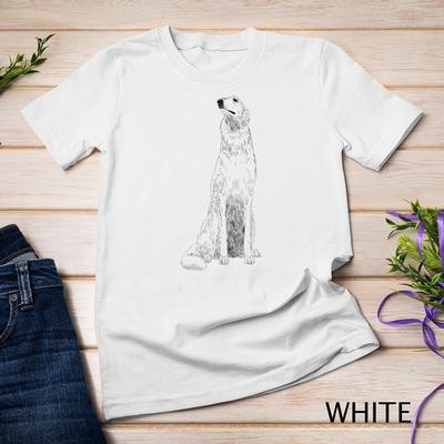 Hund Barsoi Unisex T-Shirt