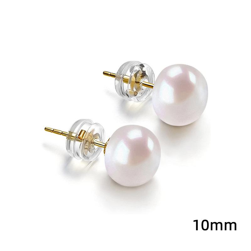 Classic Faux Pearl Earrings - Versatile Everyday Studs Gift Jewelry
