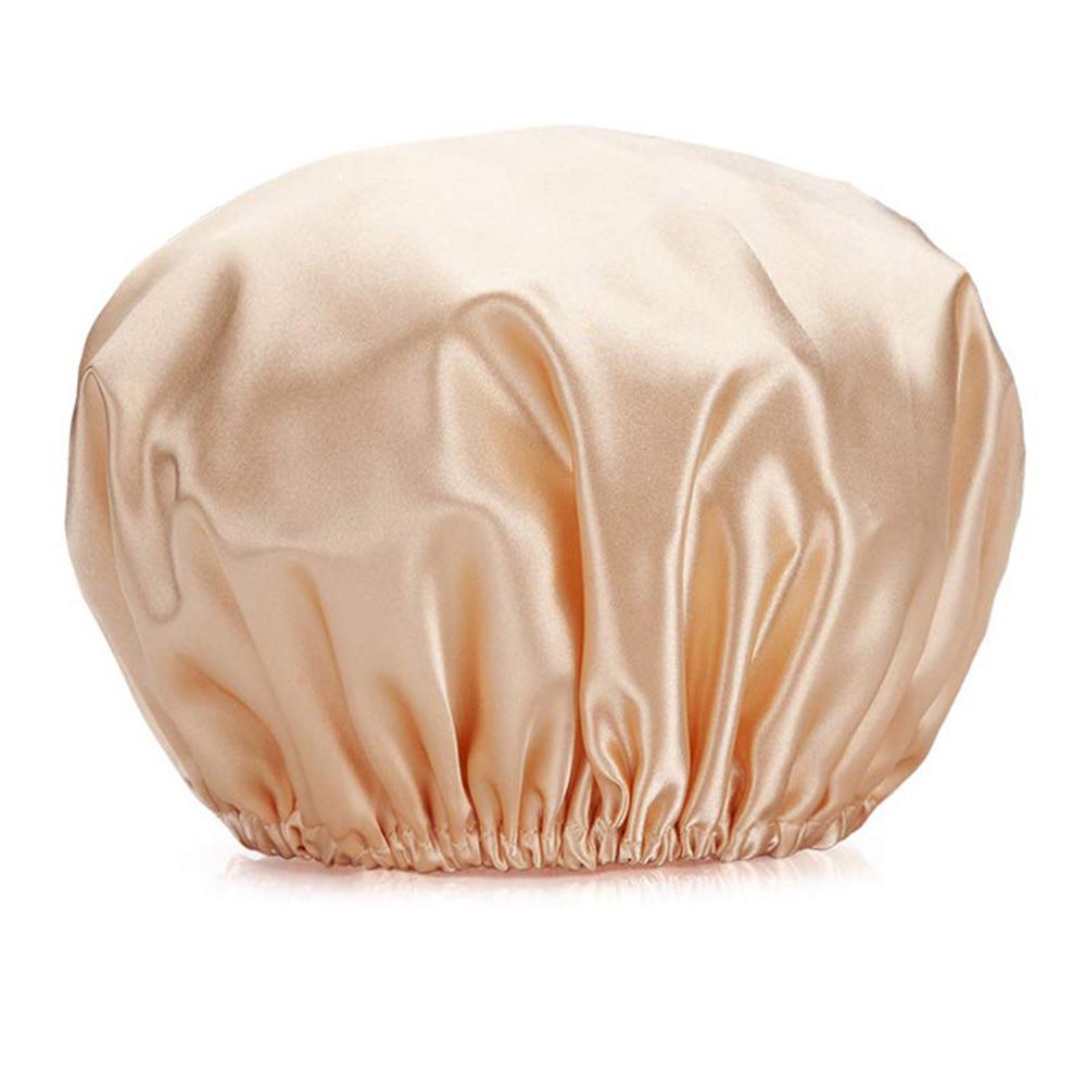 Eva Shower Cap Solid Color Shower Cap Elastic Shower Cap