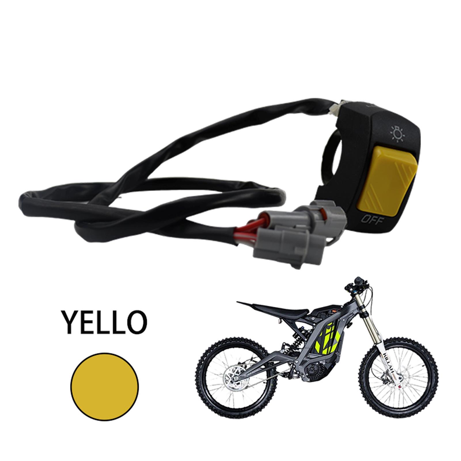 

Qorlong Sur-Ron Light Bee Off-Road Headlight Switch for Modified Motorcycles жовтий
