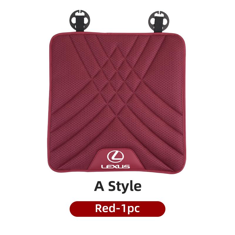 Coussin de siège en soie glacée pour voiture Respirant Antidérapant Housse de siège Accessoires Pour Lexus CT ES GS NX IS250 CT200h IS300h ES300h RX400 HD7