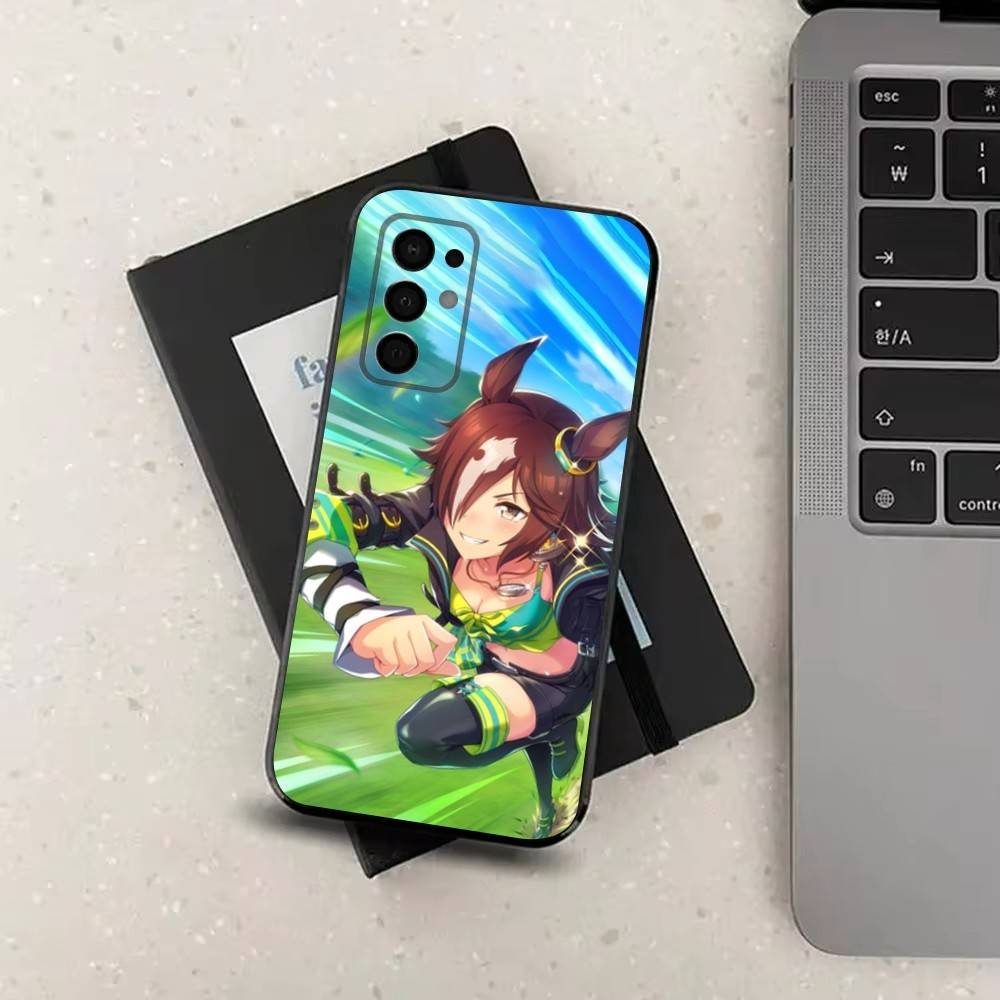 Hot U-Umas Musume Game Phone Case For Samsung Galaxy A91,A80,A73,A72 ,A71,A53A52,A32 ,A31A22,A21s,A20,Black Cover