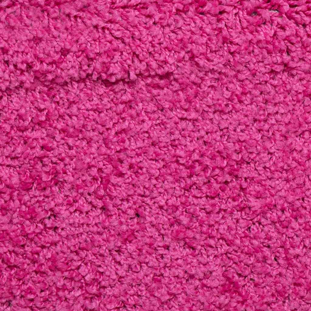 Step Mats 15 pcs. 56 x 17 x 3 cm Pink Semi Round