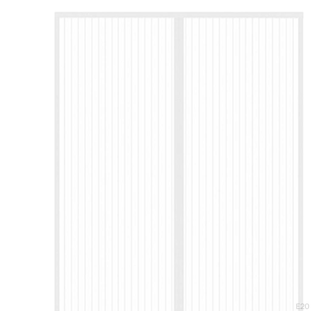Magnetischer Türvorhang Selbstschließend Hält Fliegen Fern für Restaurant Küche Terrasse 80x210cm Schwarz