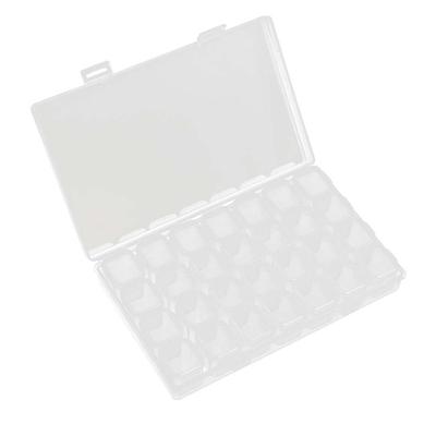 28 Grids Dismountable Jewelry Storage Box Stitch Cases Storage Organizer for Pills Small Parts