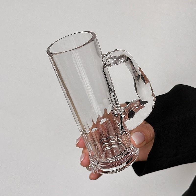 100ML Funny Shot Glass Espresso Cup With Arm Muscles Handle Glass Beer Vodka Whiskey Cups 51-100ml