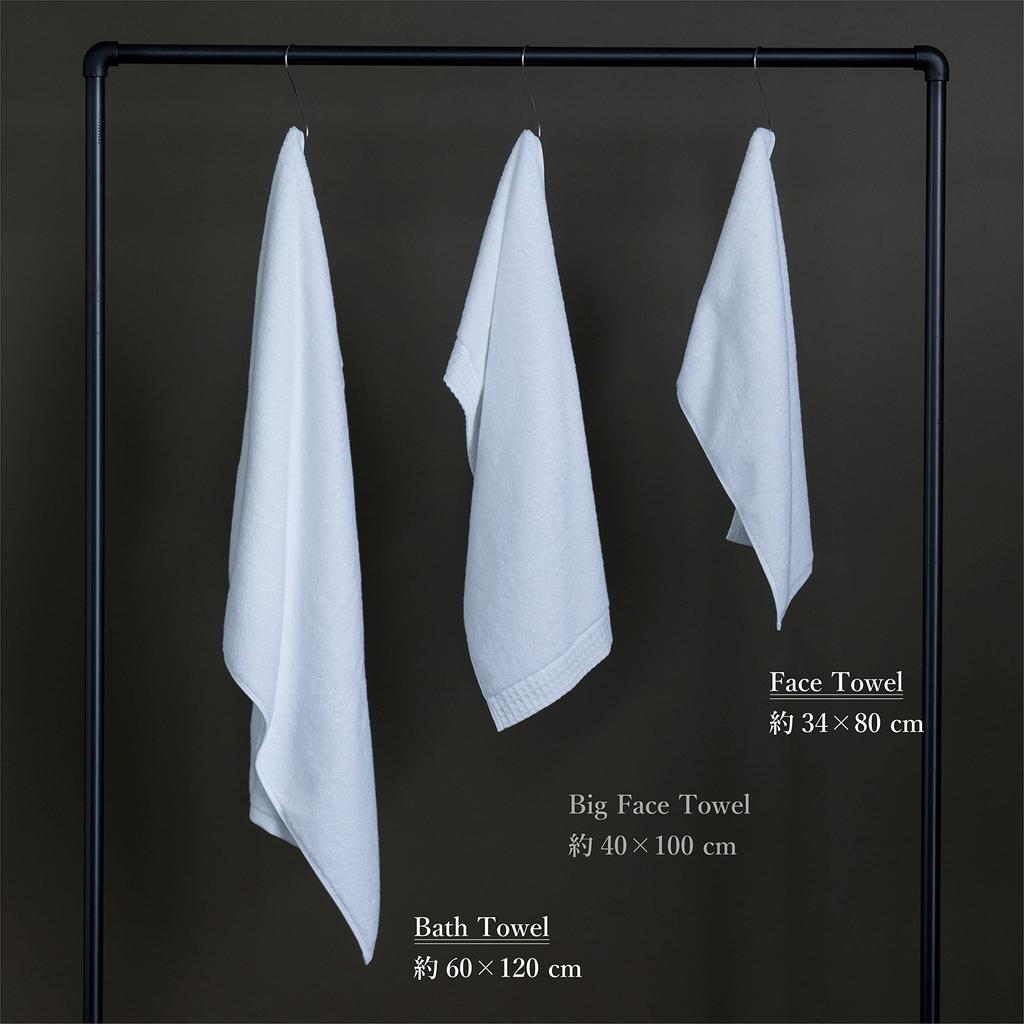 Towel Laboratory Face Steel Professional Fast JapanTechnology [Toughness PRO] #005 Towels, Gray, 10-Pack, Grade, Thick, Volume, Long-Lasting,