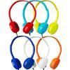 Bulk Headphones 6 Pack School Headphones for Kids (6 Colors) Kids Headphones for School,Classroom, Libraries, Laboratories (Color Mixed)