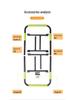 Indoor Pull-up Bar & Push-up Trainer: Split Single/Double Parallel Bars for Flexion & Extension Workouts