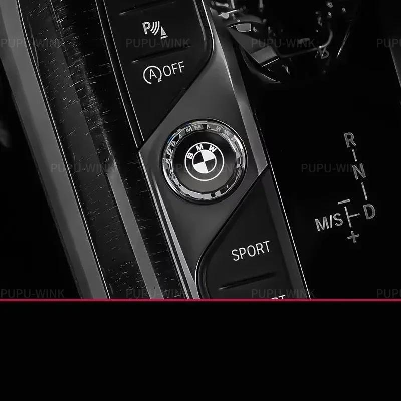 BAGD7 Car Sticker Start Button for BMW 2 3 4 Series G20 F40 F44 X3 G01 X4 G02 G06 G07 M3 G80 M4 G82 Z4 I4 Crystal Start Button Modific