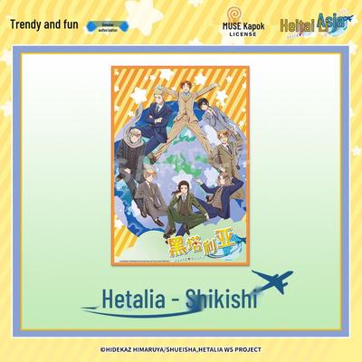 Chao Ke Wan Official Hetalia Anime Embossed Laser Color 2D Ornaments