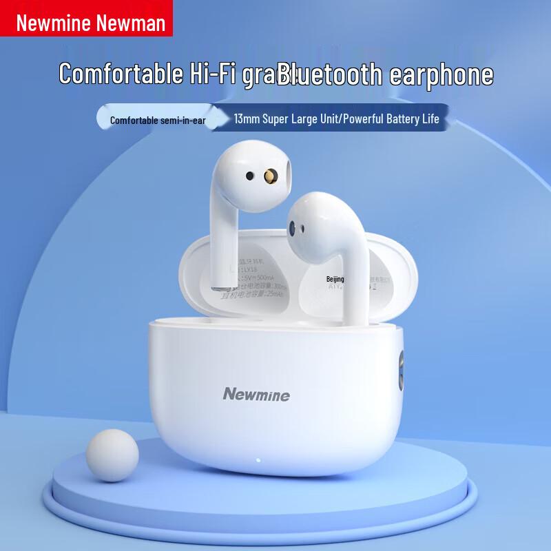 Newman LY18 Semi-In-Ear Bluetooth Wireless Earbuds
