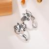 Zinc Zinc Alloy Cat Ear Clip Ear Hook Ear Cuff Jewelry Accessories Animal Earrings  Party