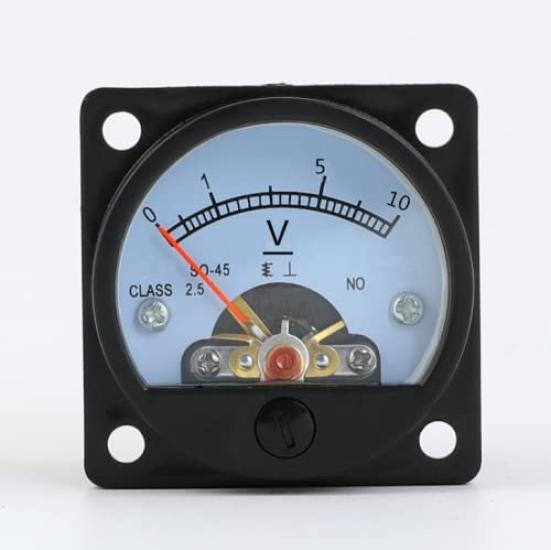 

myoseya Small Analog Multifunction Portable Measuring Universal Analog 10V Multimeter, Voltmeter/Ammeter, Multimeter, Tool, Multimeter, Tester,