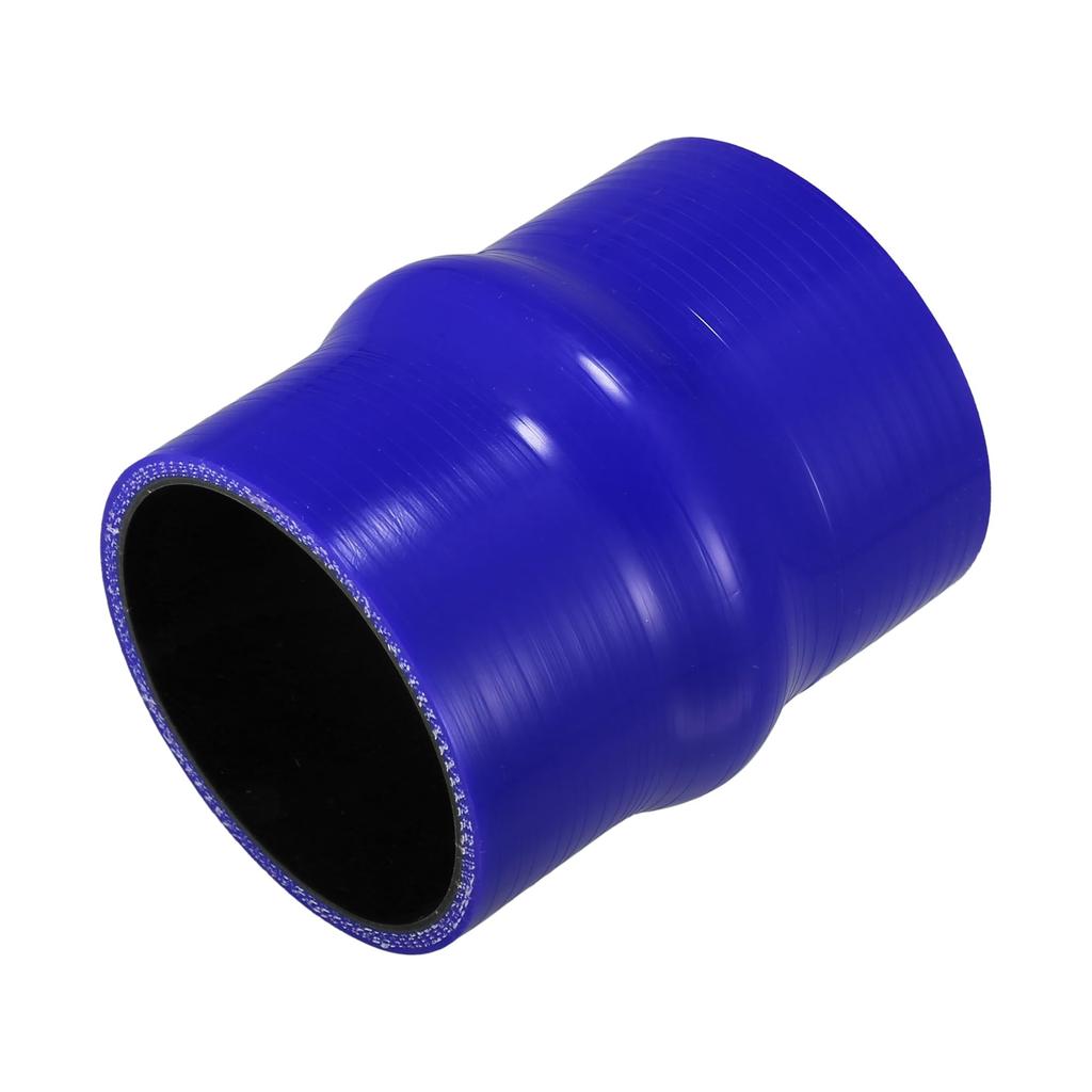 X AUTOHAUX 1pcs 70mm/2.76" 102mm/4.02" Length Black Blue Car Silicone Hose Hump Hose Hose Universal