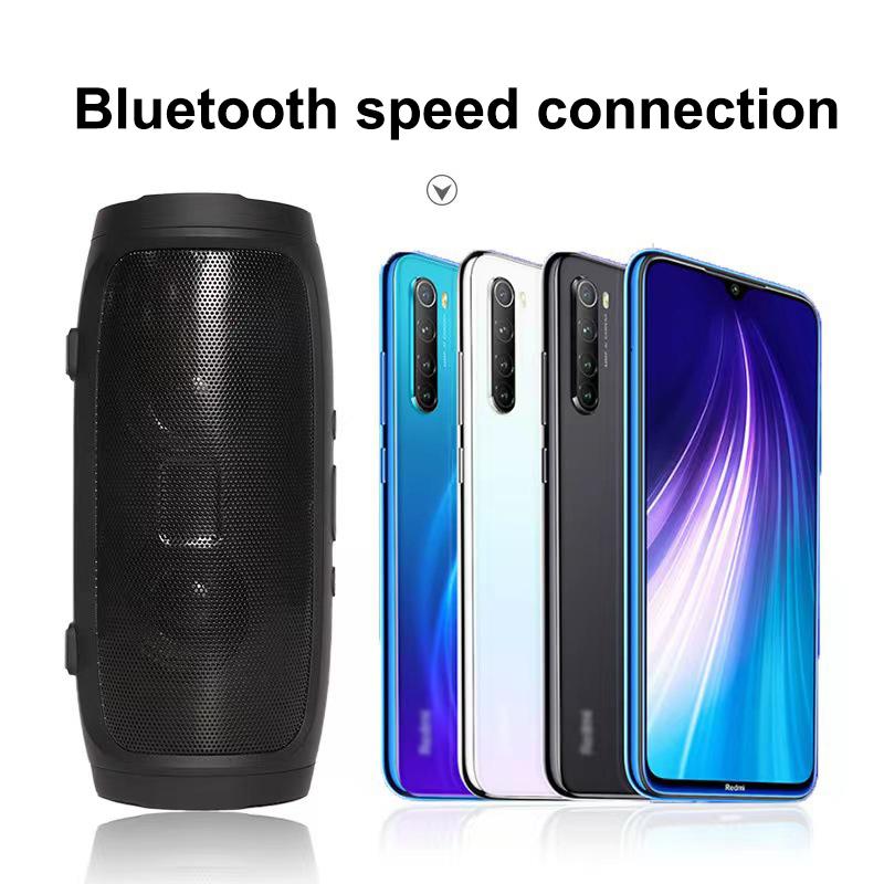 Højttaler Bluetooth Højttaler Stereo Udendørs Afspilning Fm Stemmeudsendelse Bærbar Subwoofer 50 Trådløs Højttaler