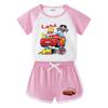 2025 Kids' Summer Outfit: Boys and Girls T-shirt & Shorts Set