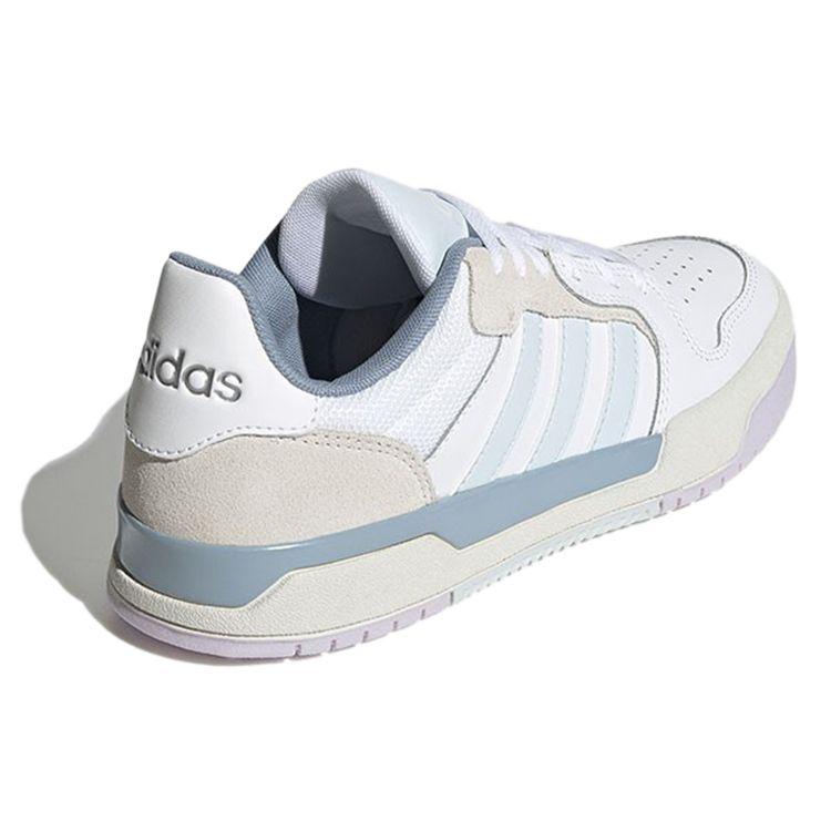 Adidas Neo Entrap Retro Casual Skate Shoes Women Sneakers White Blue FW3493