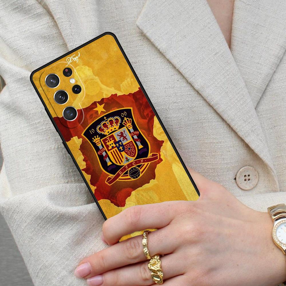 Espana Spanish Coat of Arms Cell Phone Case for Samsung Galaxy S26 Ultra S25 S24 S23 S22 S21 S20 Note10 Cover