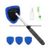 Telescopic Microfiber Car Window Cleaning & Defogging Brush Set