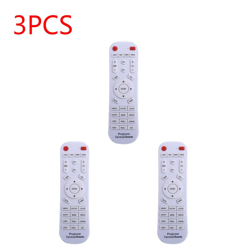 1-10PCS Universal Projector Remote Control Replacement Projector Remote Control for ThundeaL Byintek Vivicine WZATCO Projector